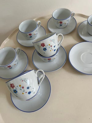 Porcelæn Kaffestel  Romantisk