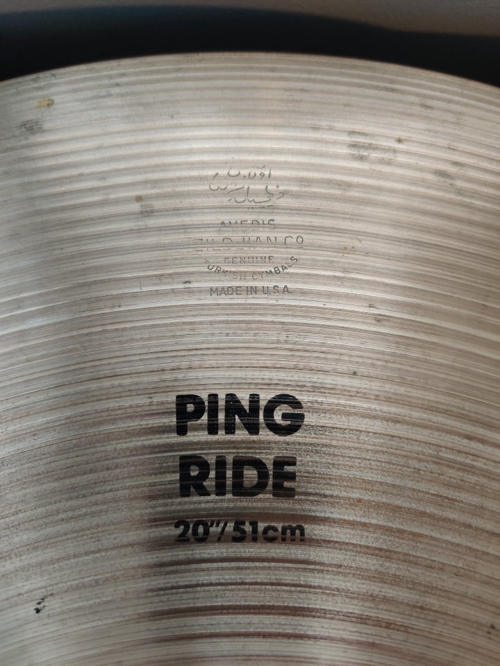 Bækken, Zildjian Avedis Ping Ride