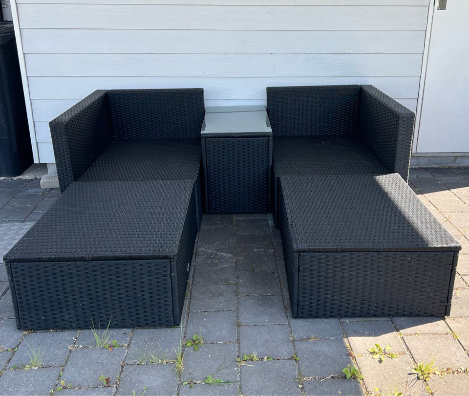 Loungesæt Polyrattan