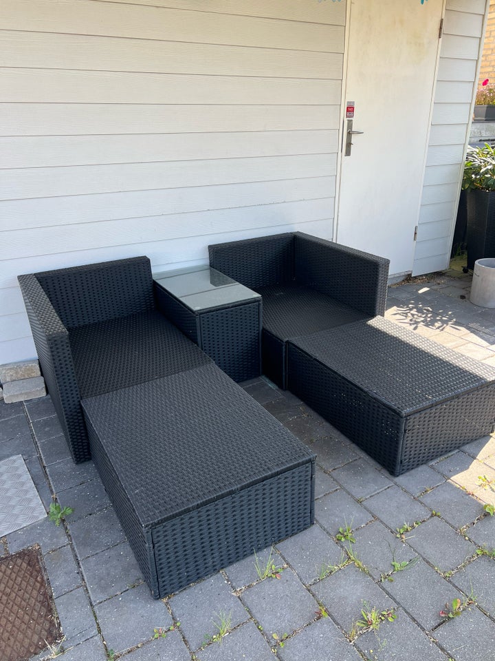 Loungesæt Polyrattan