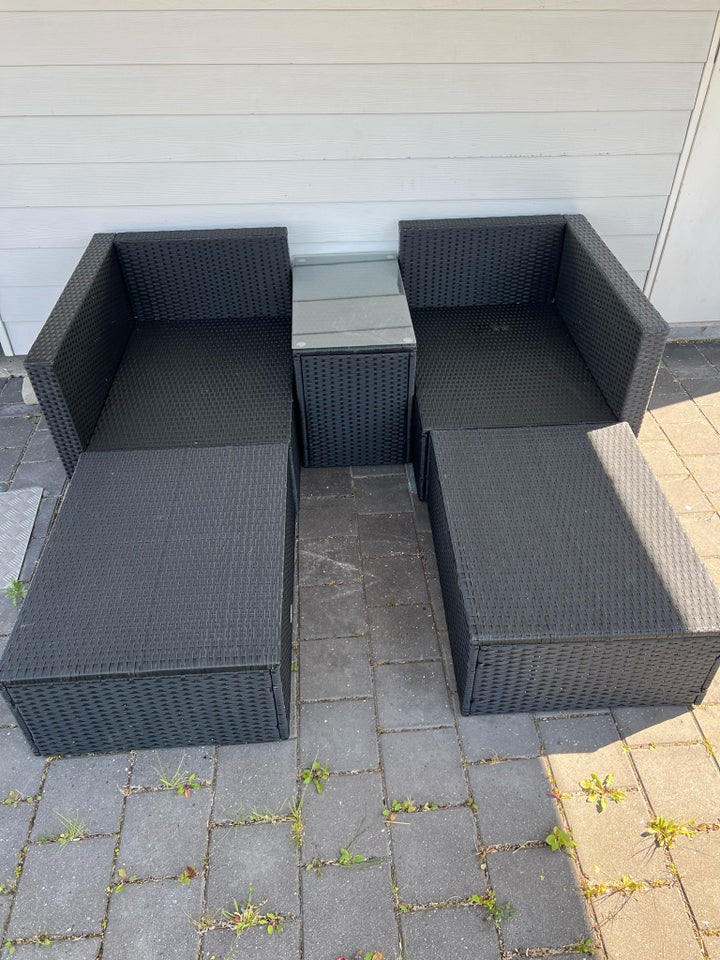 Loungesæt Polyrattan