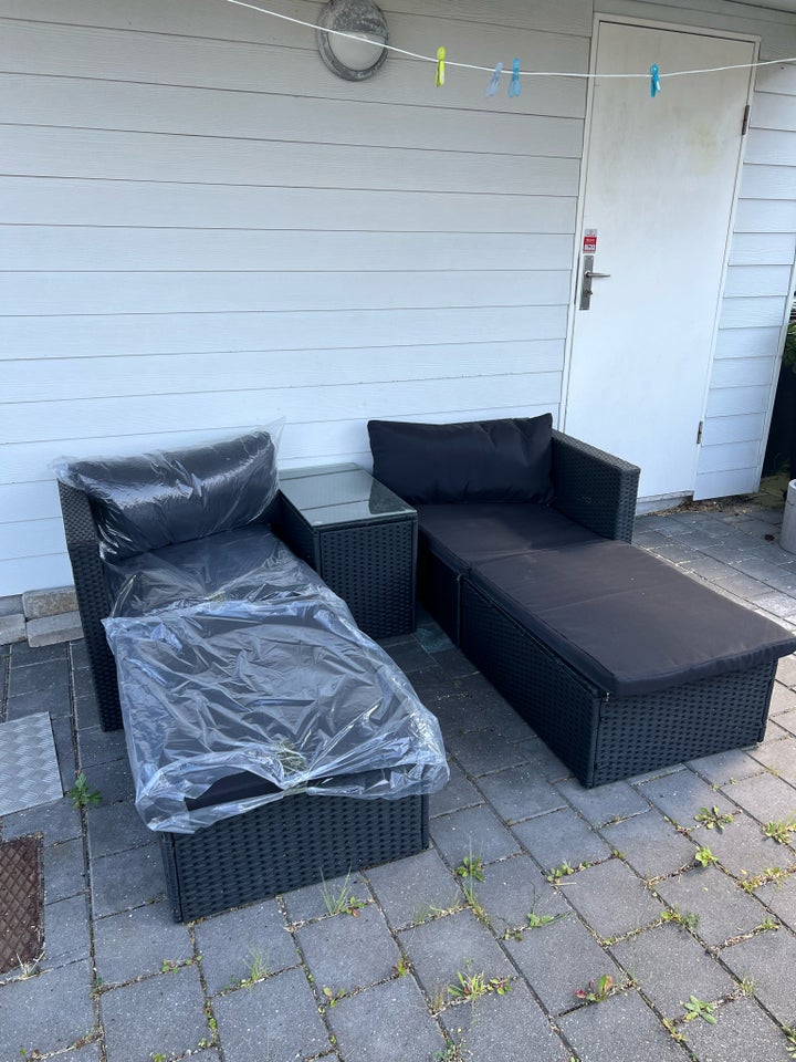 Loungesæt Polyrattan