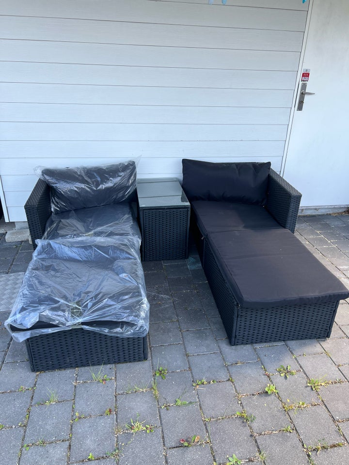 Loungesæt Polyrattan