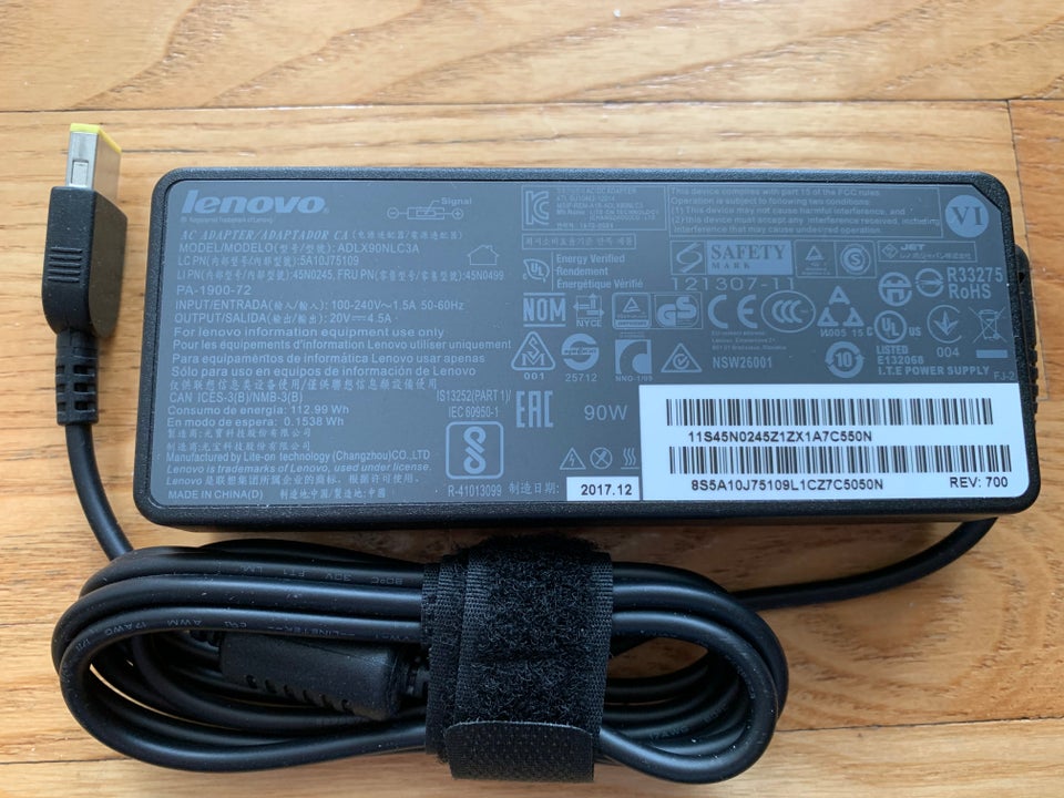 Oplader Lenovo Perfekt