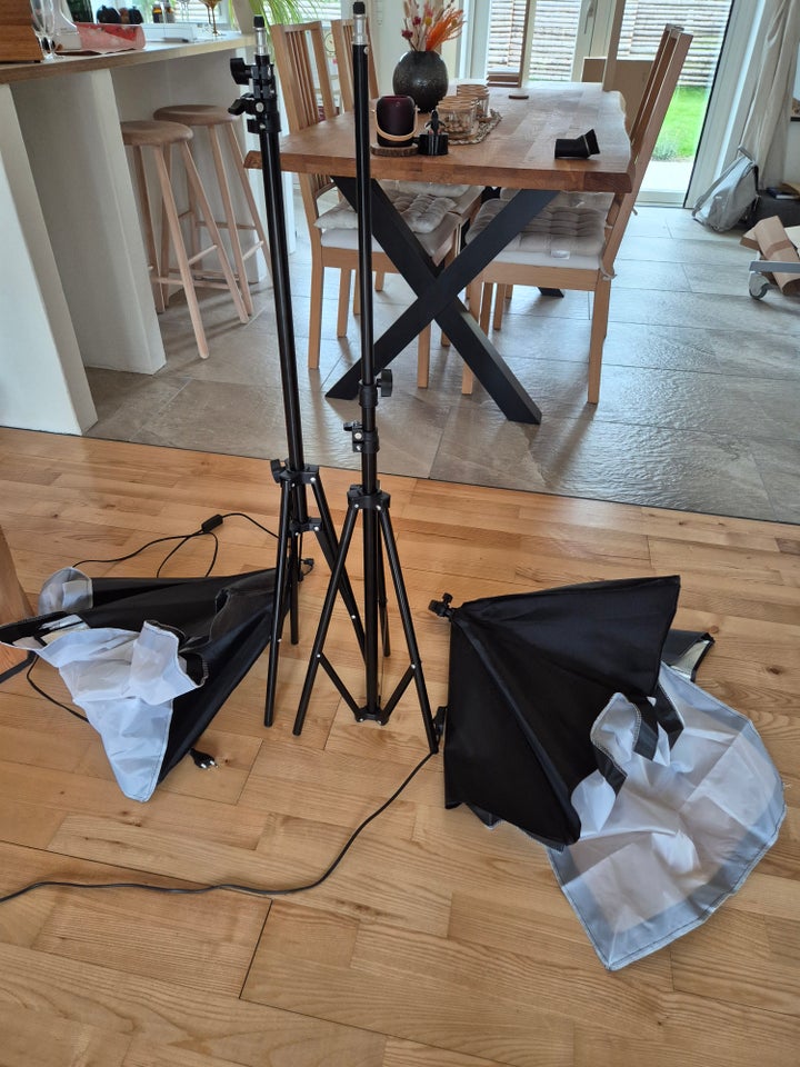 2 softboxes, Perfekt