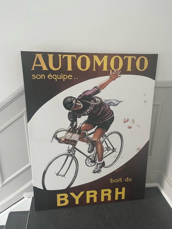 Lærred, Byrrh, motiv: Automoto