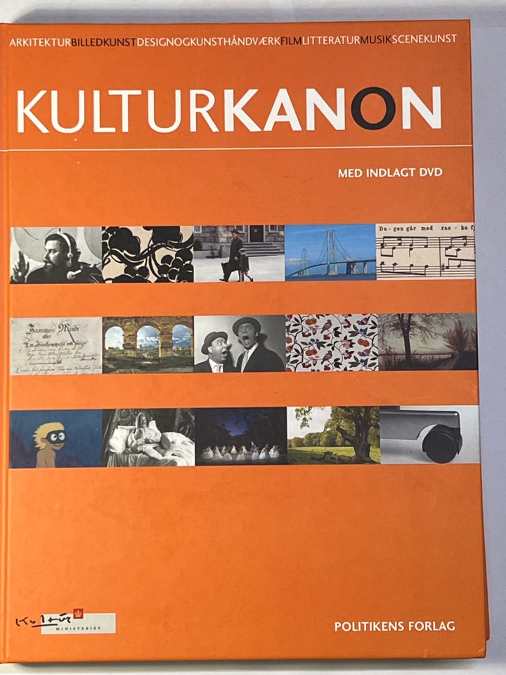 Kulturkanon, Kulturministeriet,