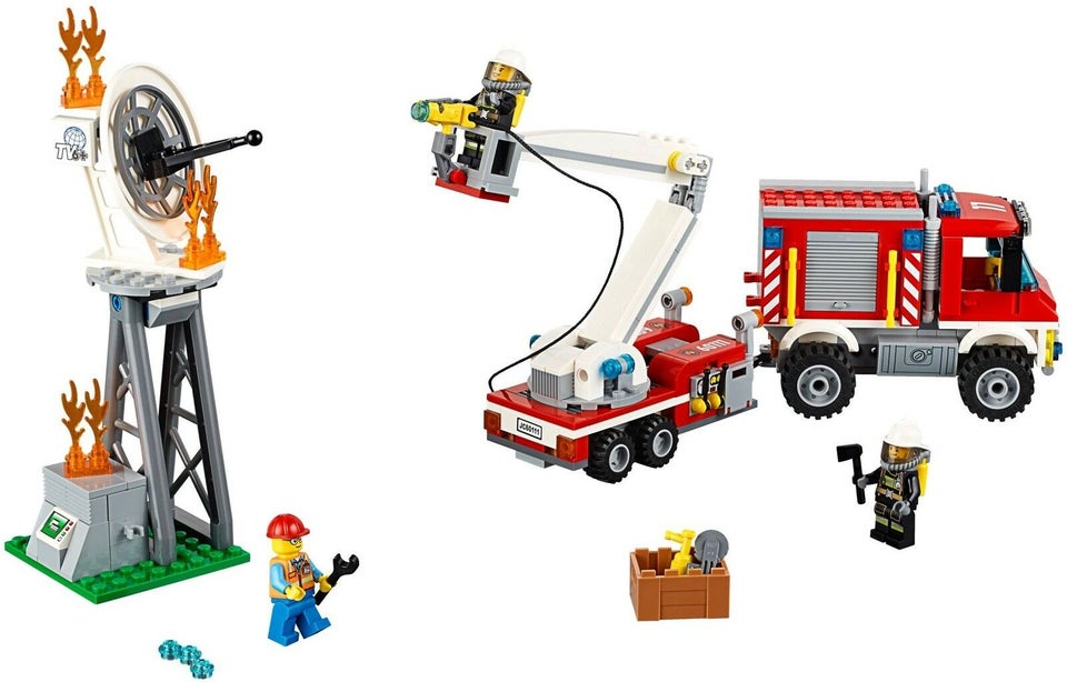 Lego City 60111 Fire Utility Truck