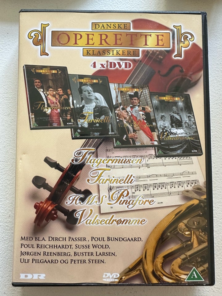 Danske operette klassikere  DVD