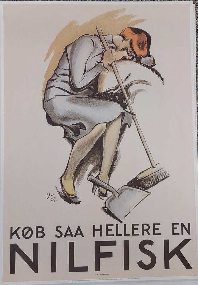 Plakat Arne Jacobsen motiv Its koral