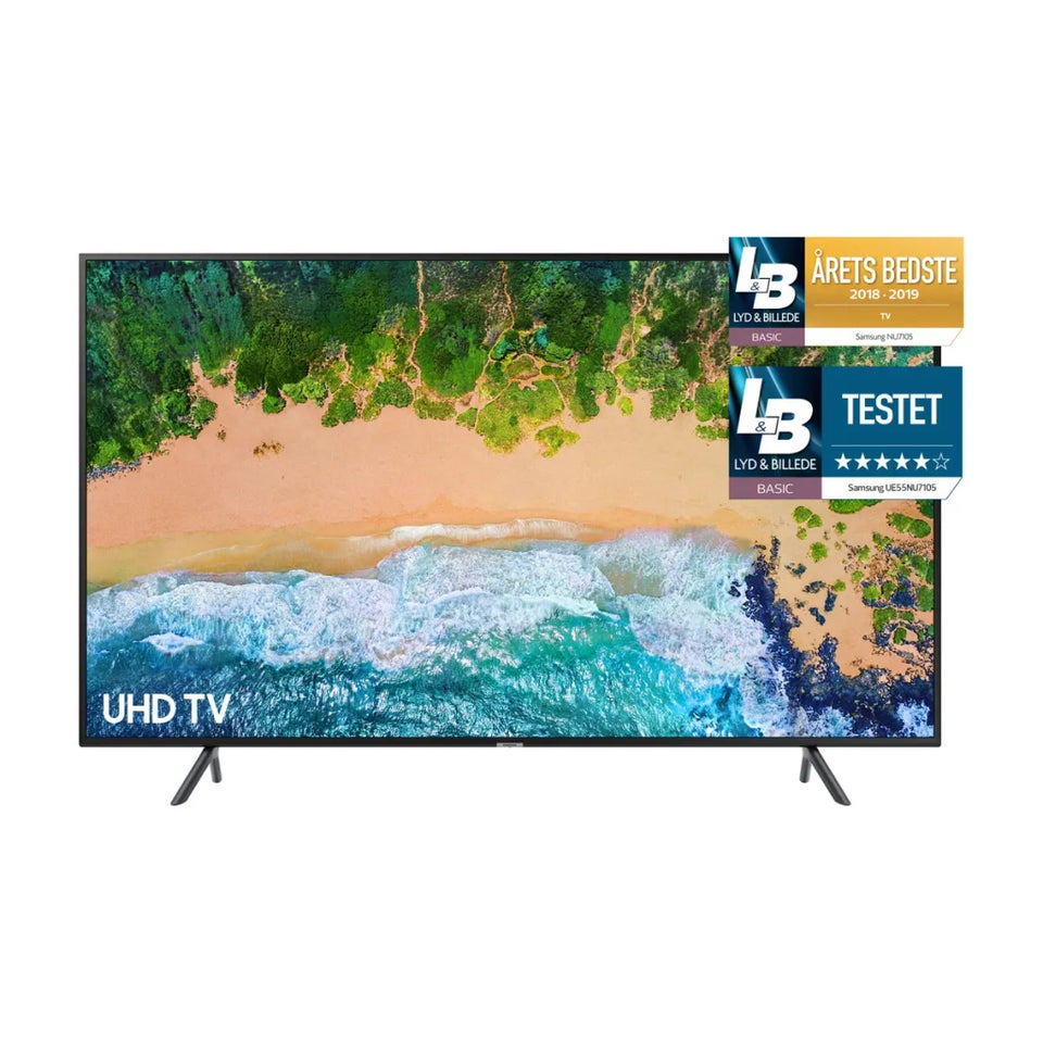 Samsung, 75” TV + ophæng