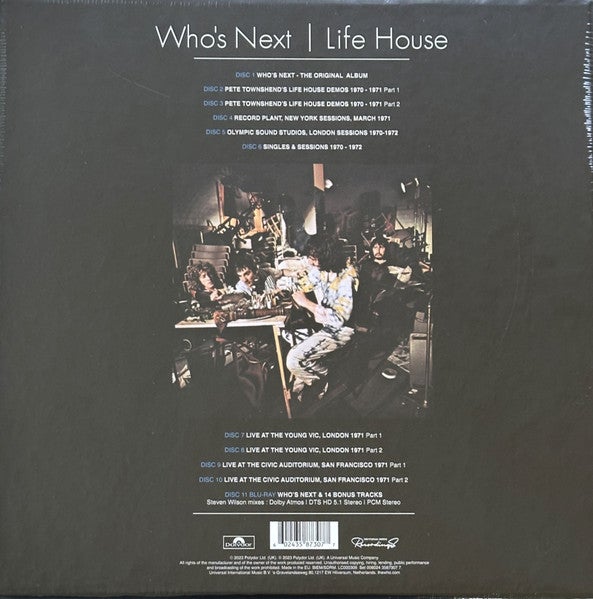 WHO: Who's Next / Life House BOX SET,