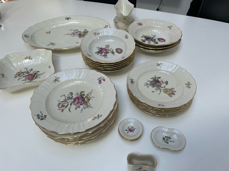 Porcelæn, Kaffestel og spisestel,