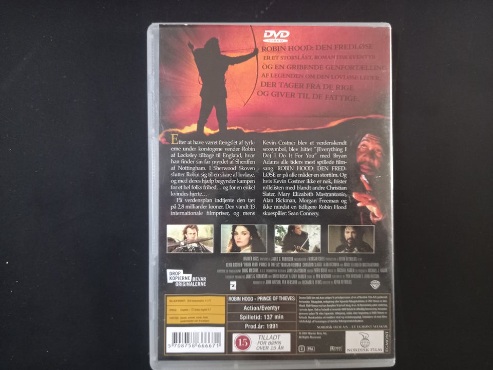 Robin Hood , DVD, eventyr