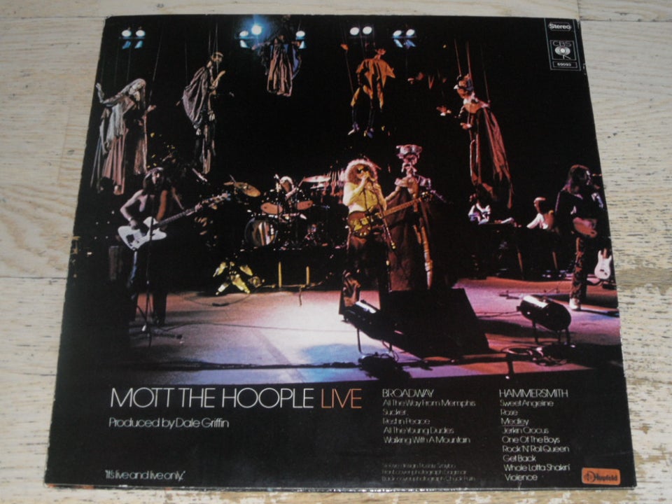 LP, MOTT THE HOOPLE, LIVE