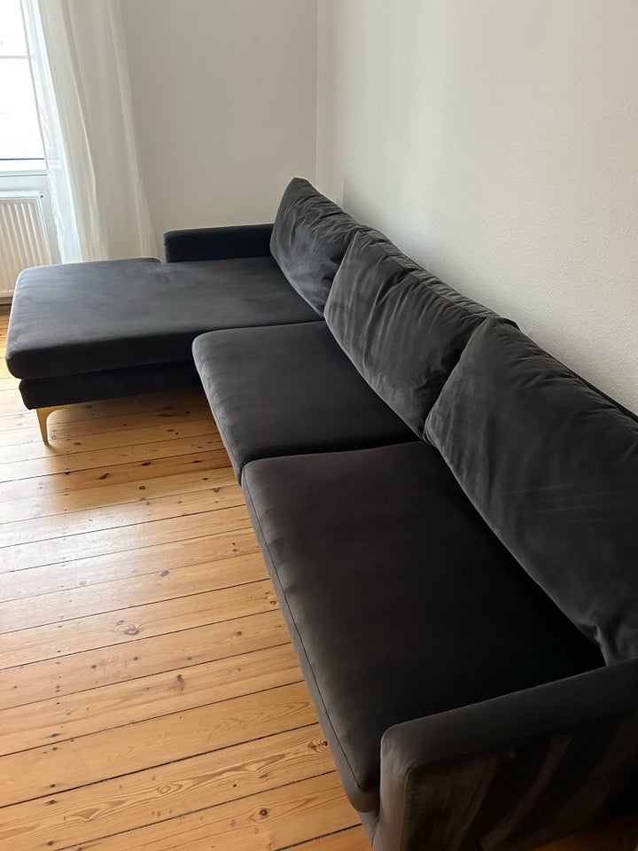 Sofa velour 4 pers