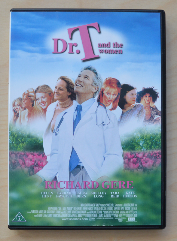 Dr. T and the woman, DVD, komedie