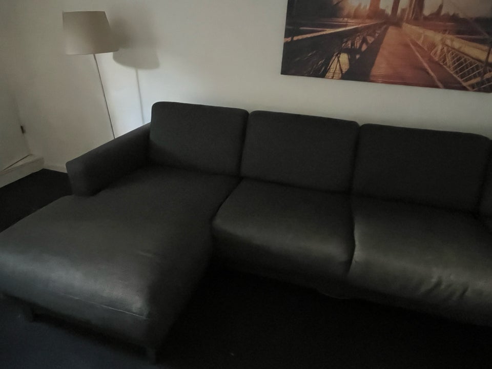 Hjørnesofa, stof, 5 pers.