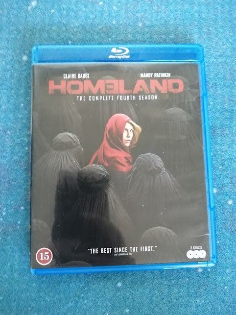 Homeland Sæson 4, Blu-ray,