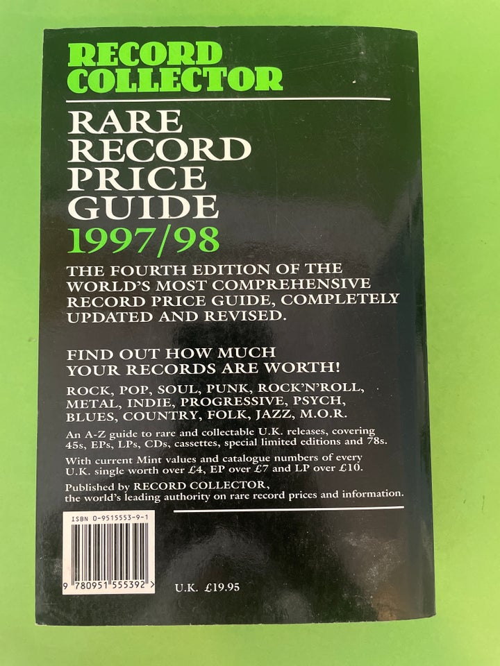 Rare Record Guide 1997/98 Record