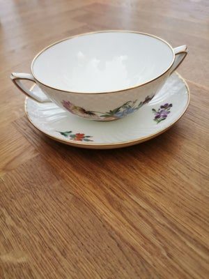 Porcelæn Bouillon kop suppekop