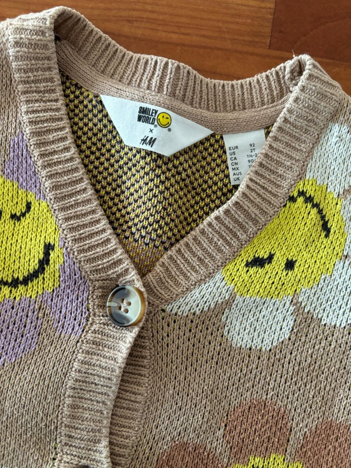 Cardigan, Unisex, Smiley Word x HM