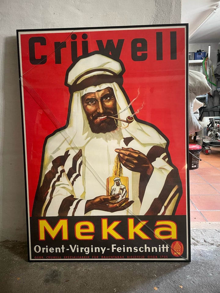 Plakat, motiv: Crüwell tobak, b: 58