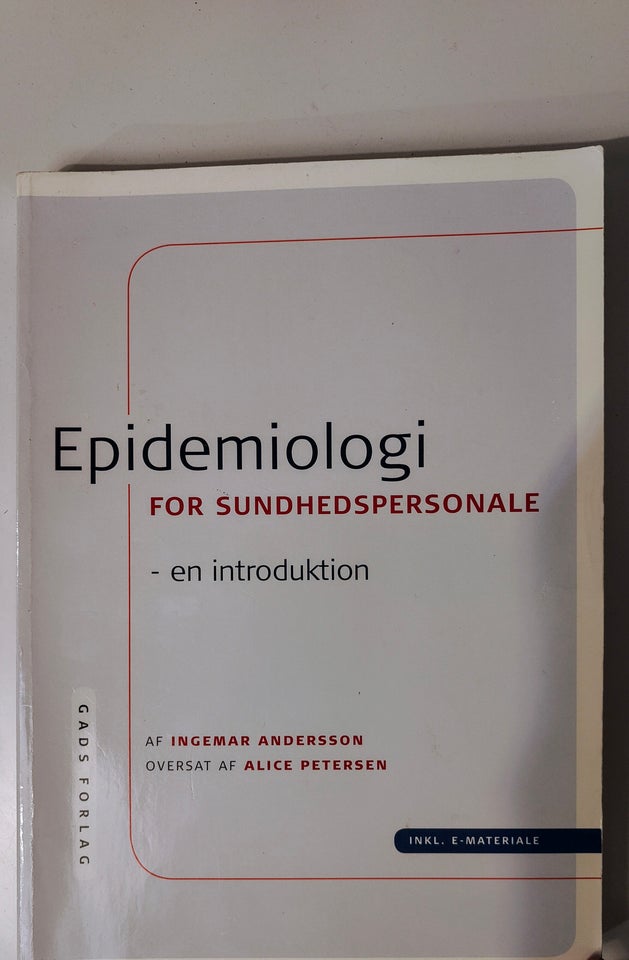 Epidemiologi for