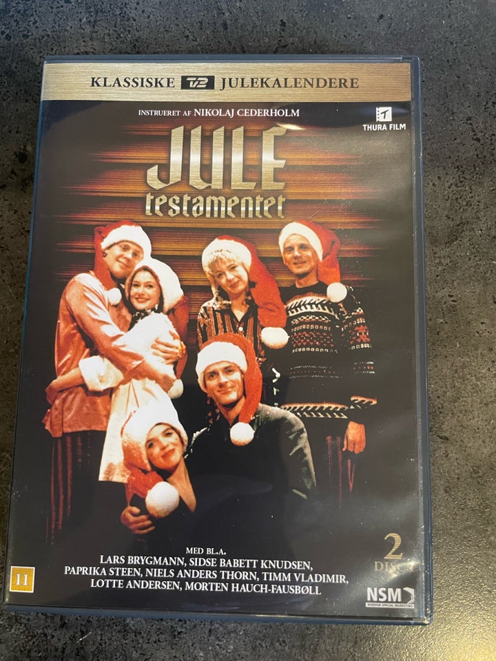 Juletestamentet, DVD,