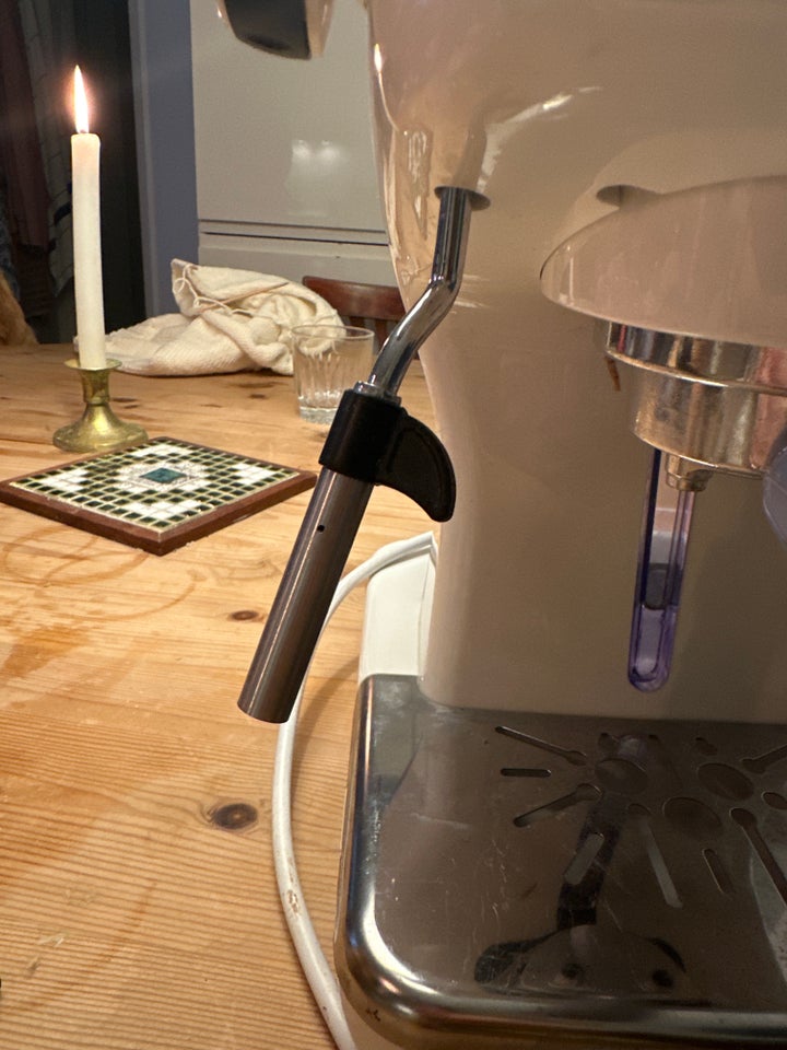 Espresso maskine med steamer,