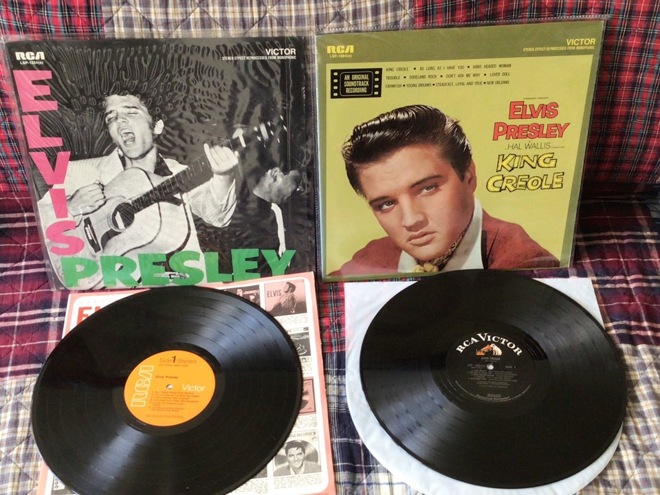 LP, Elvis Presley, Lot 5 Lp´er