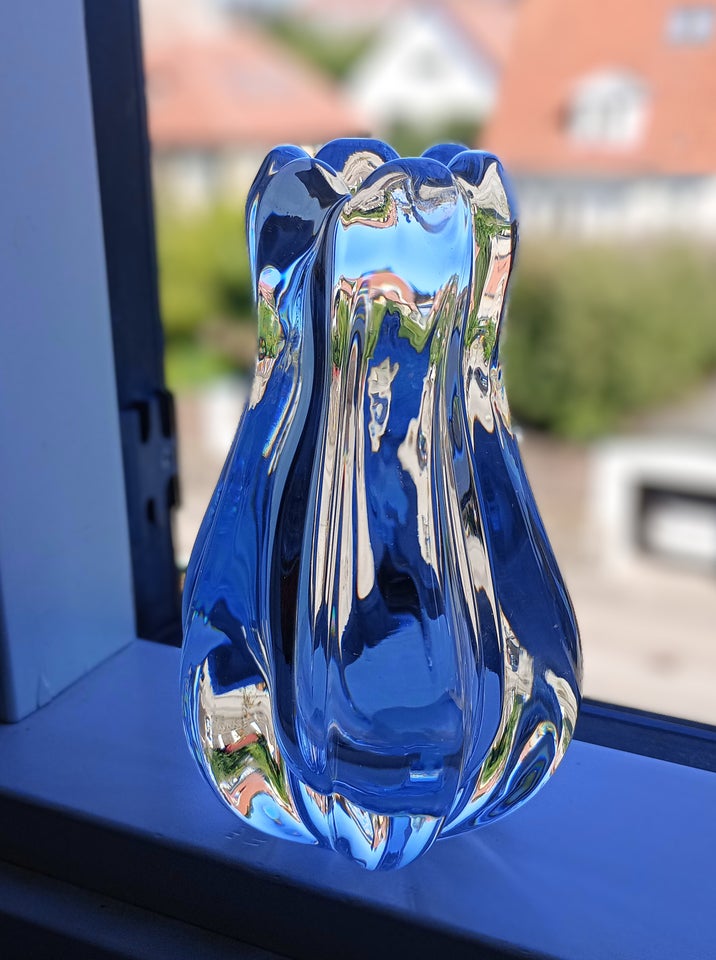 Glas Vase Orrefors