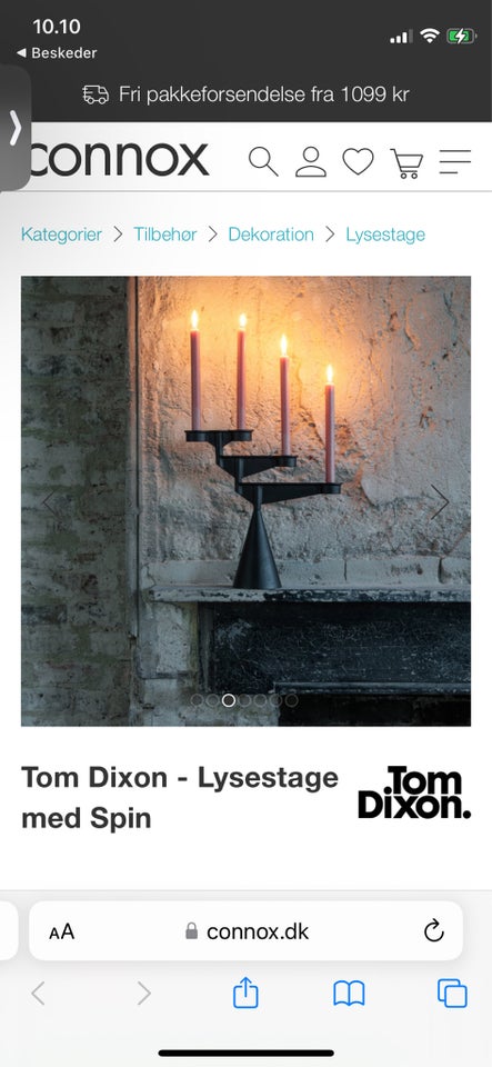 Lysestage, Tom Dixon