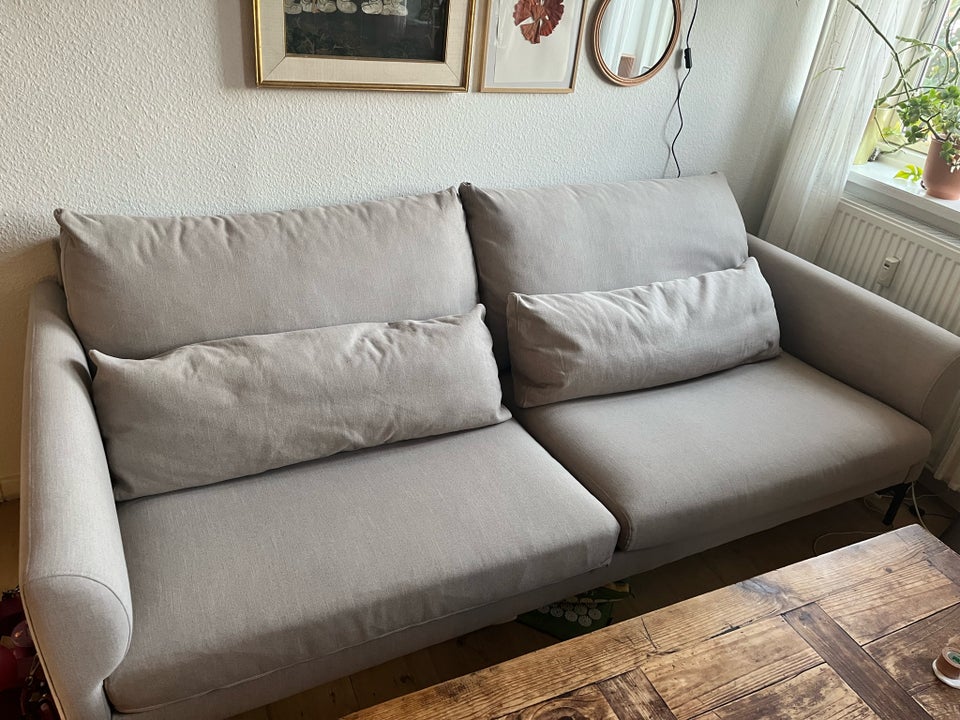 Sofa, stof, 3 pers.