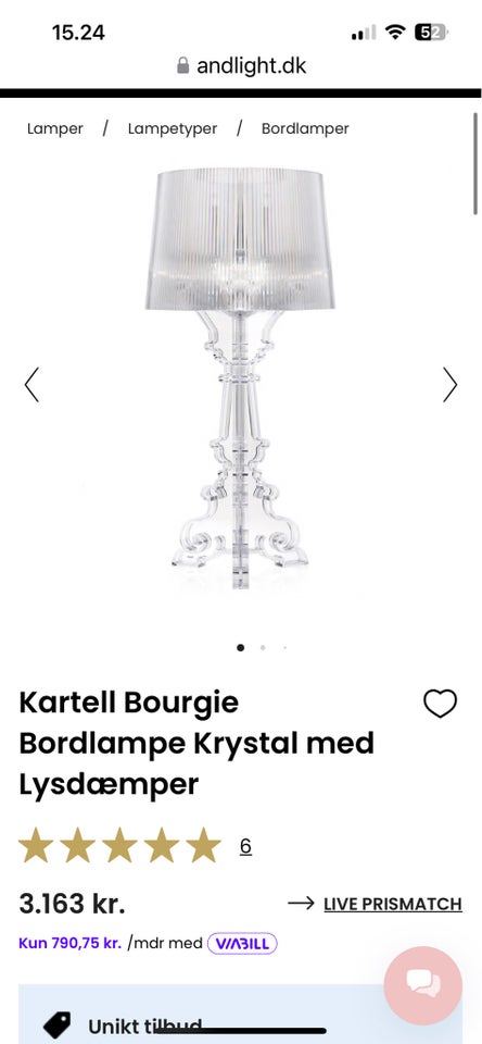 Lampe, Kartell