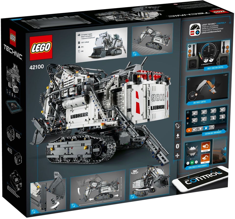 Lego Technic 42100 Liebherr R 9800