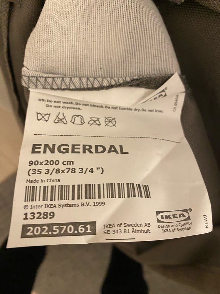 Andet, Ikea Betræk/underseng, b: