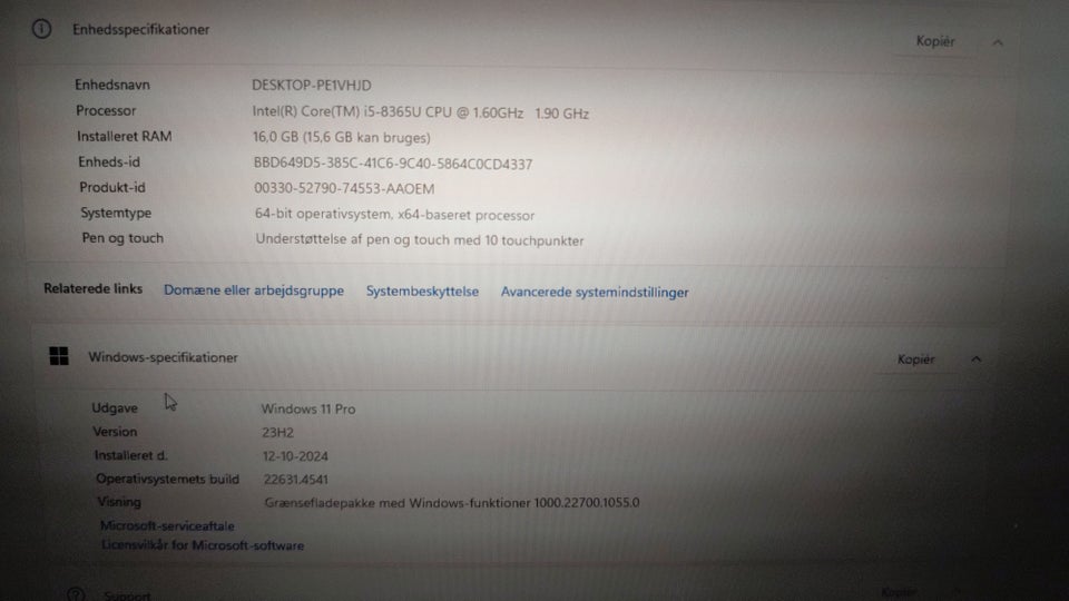 HP Elitebook x360 1030 G4, 1,90 GHz,