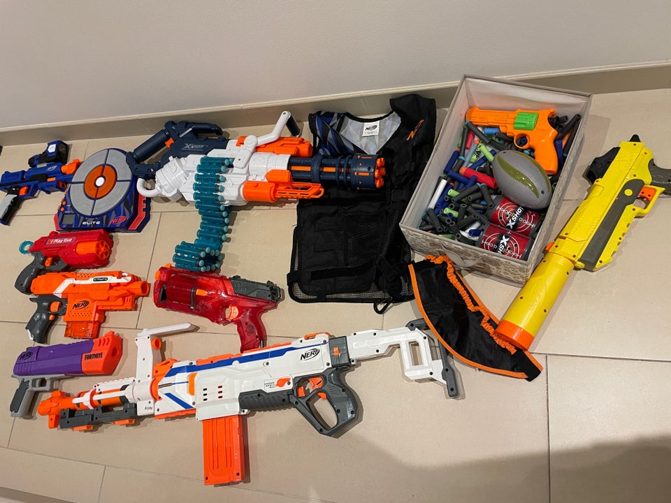 Våben, Nerf guns