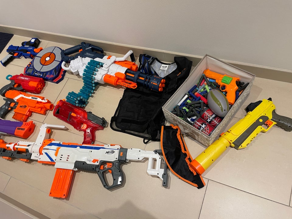 Våben, Nerf guns