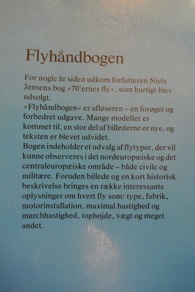 flyhåndbogen, af niels jensen,