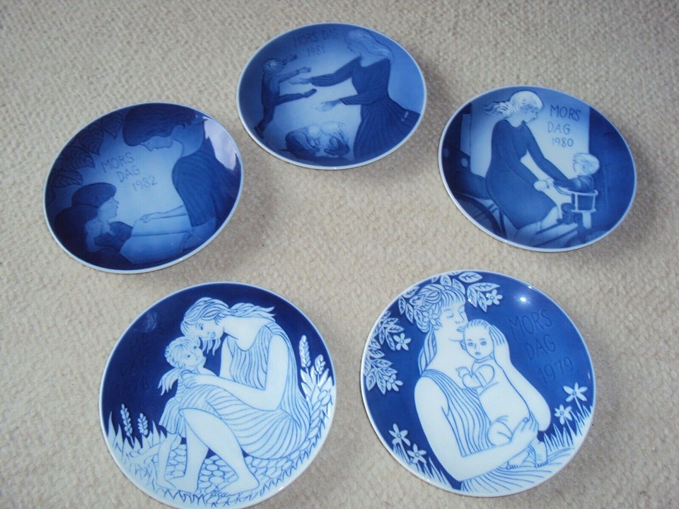 Porcelæn Morsdags-platter