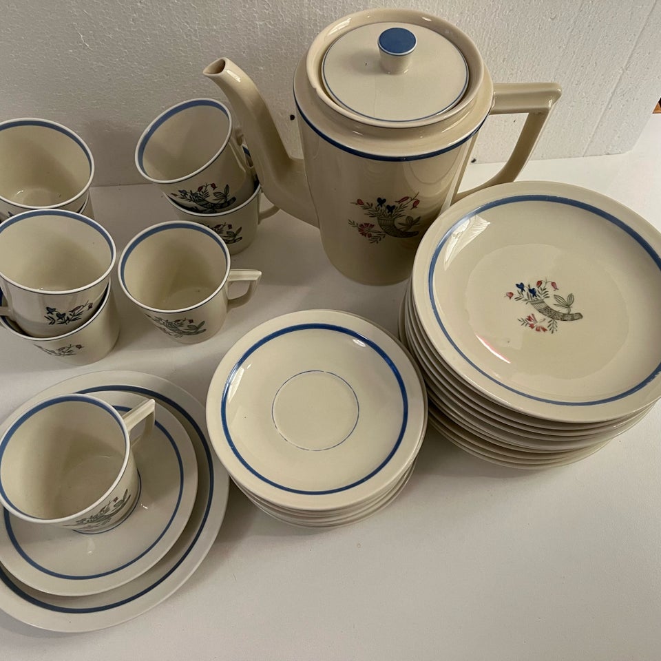 Porcelæn, Kaffestel, Royal