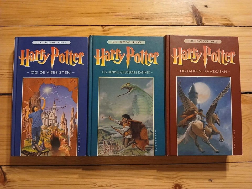 Harry Potter 1-3, J. K. Rowling,