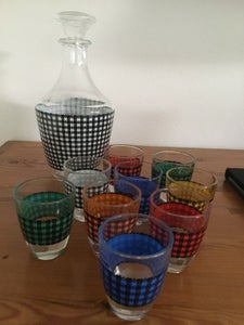 Glas Karaffel med glas