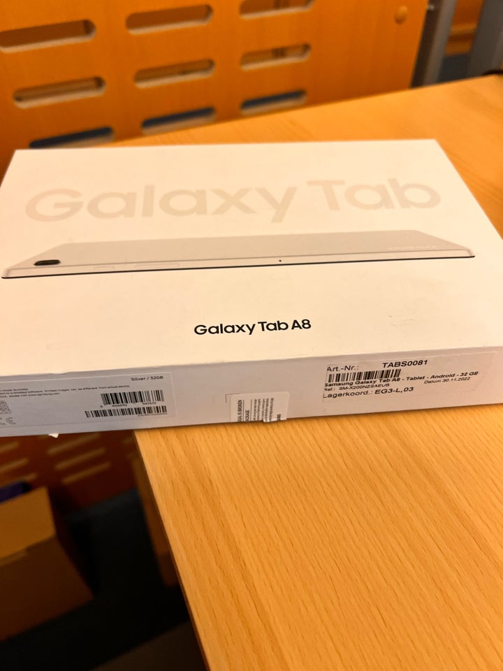 Samsung, Galaxy Tab A8, 10,5 tommer