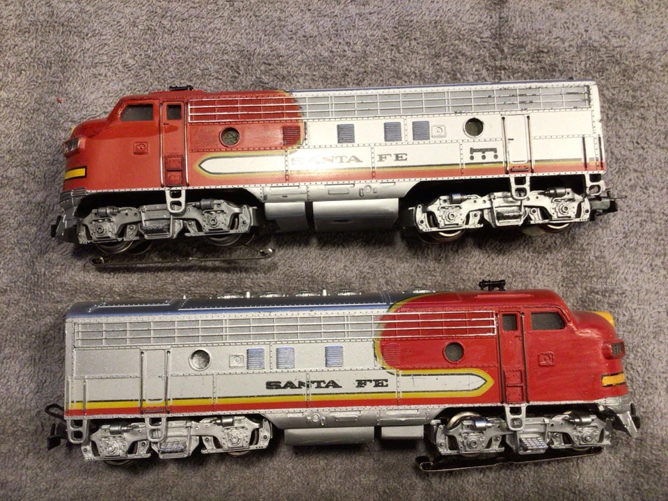 Modeltog, Märklin Santa Fe F7