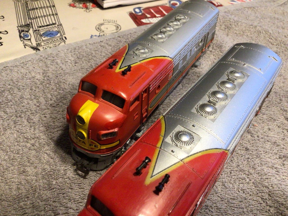 Modeltog, Märklin Santa Fe F7