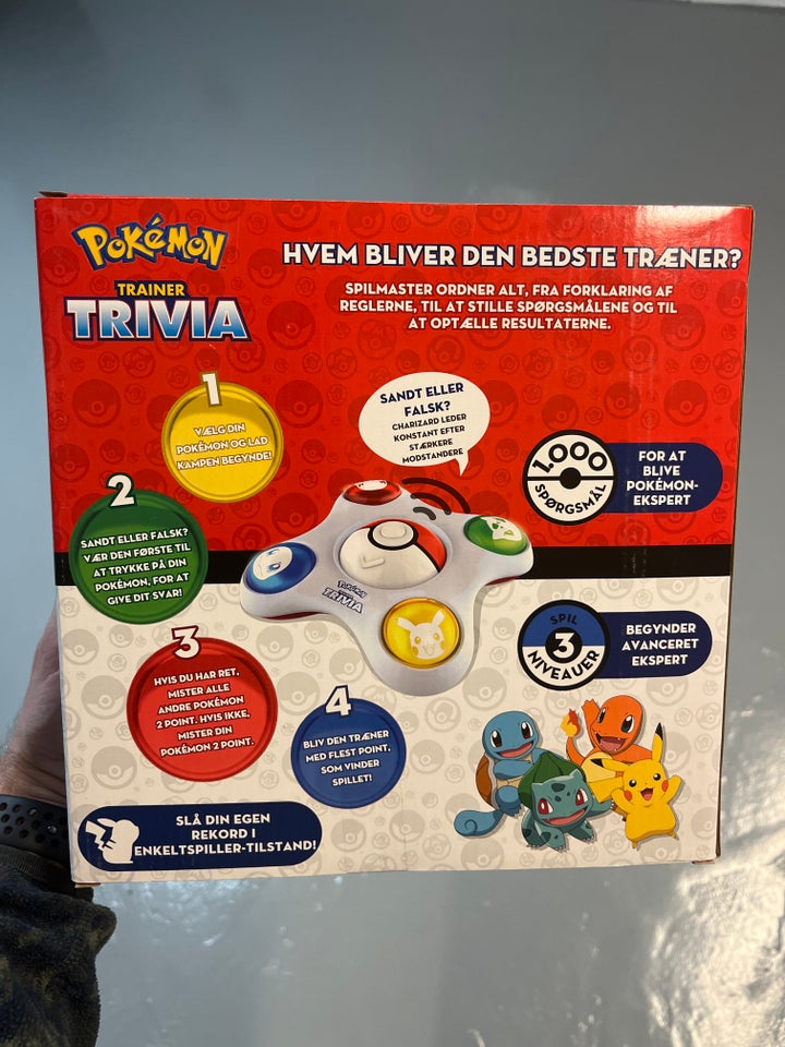 Pokemon trivia, quizspil