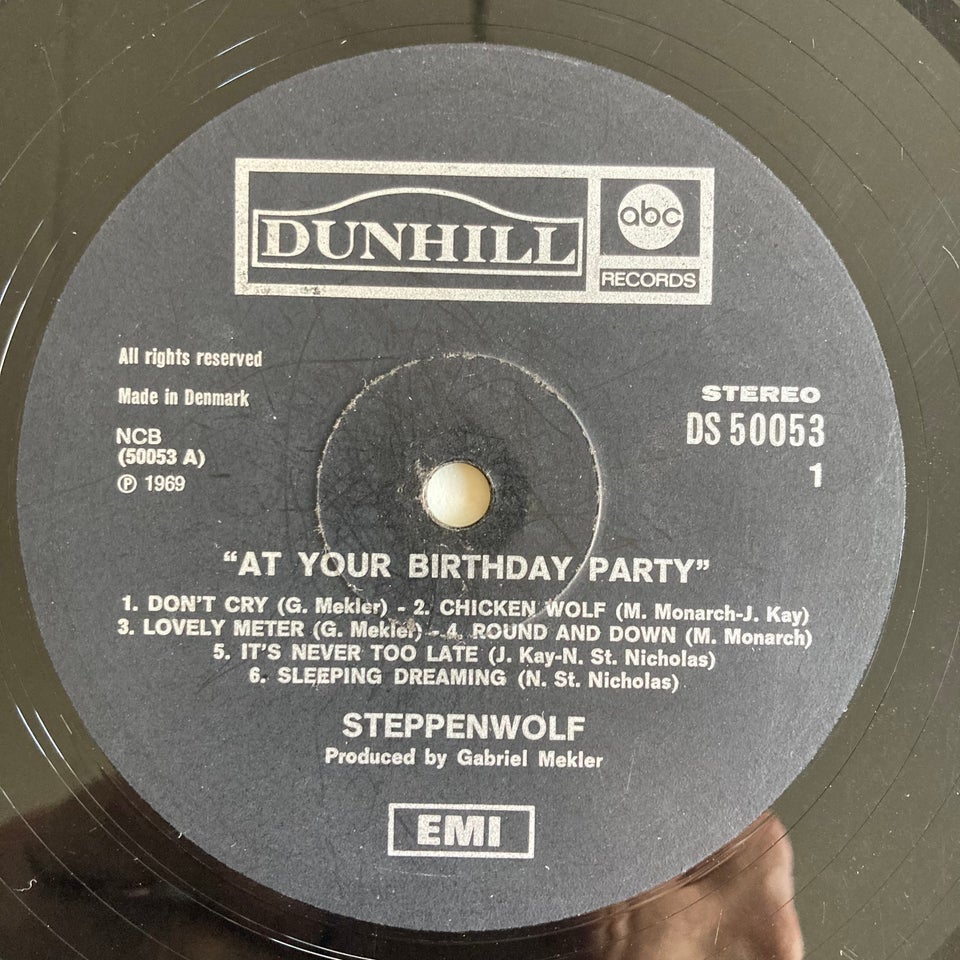 LP Stepppenwolf At Your Birthday